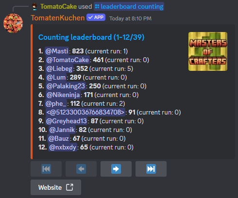 /leaderboard counting